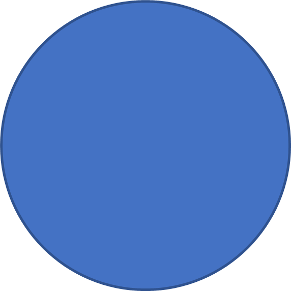 blue circle