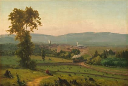 George Inness' 1856 The Lackawanna Valley