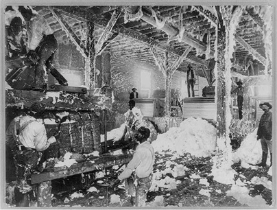 Detroit Photographic Company's 1899 Mississippi Cotton Gin at Dahomey