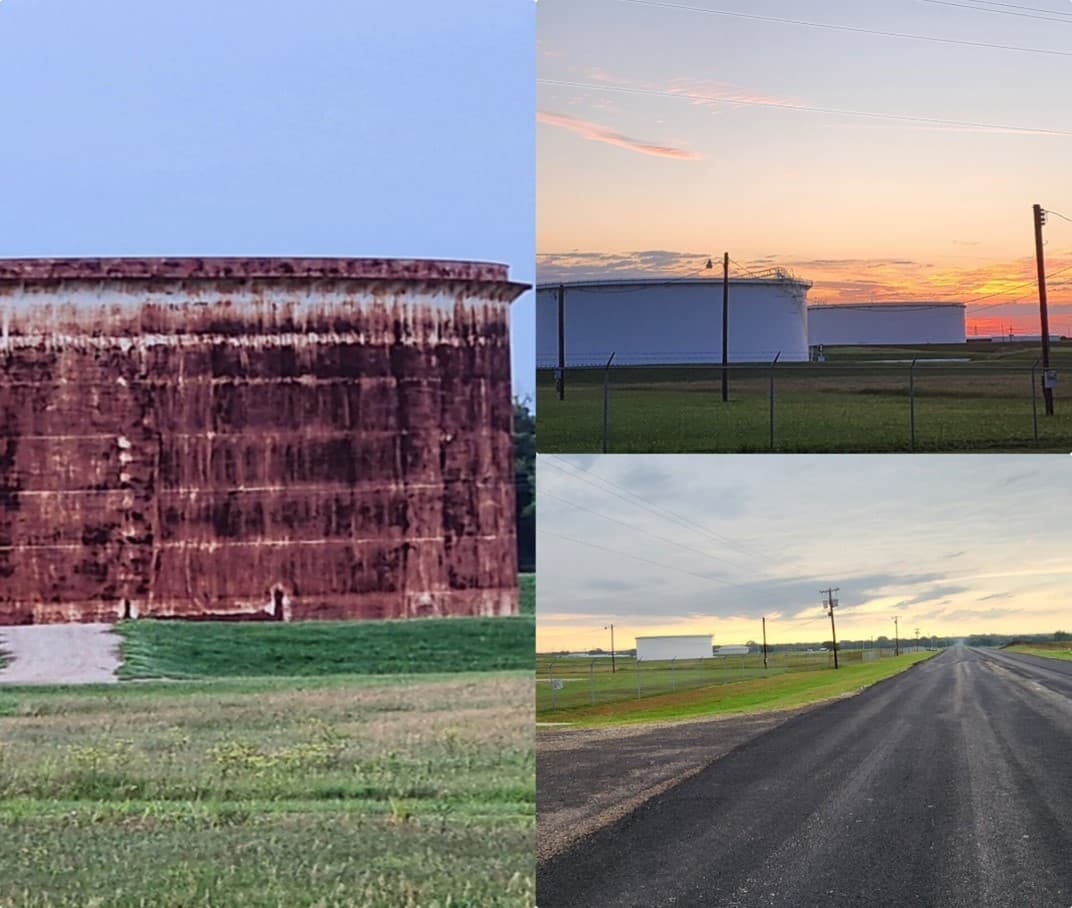 3 images of Highway 27 in Texas