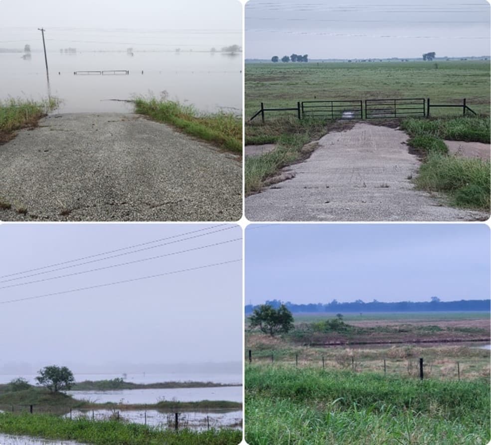 4 images of severe storms