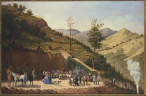 Blessing of the Enriqueta Mine 1860