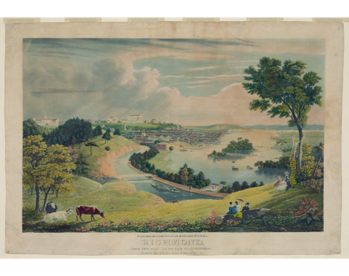 Richmond, from the hill above the waterworks