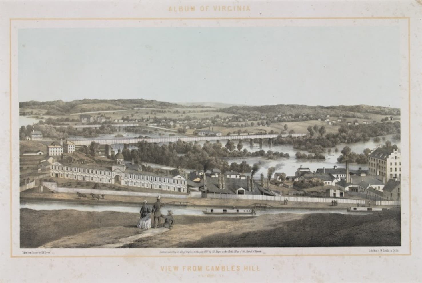 View from Gambles Hill, Richmond, VA