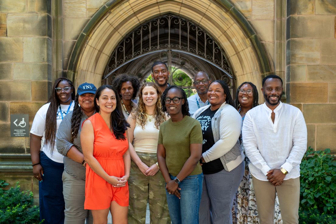 District of Columbia Team at the Intensive Session, July 2026. (From left to right: Tacora Snell, Raven Dorman, Sandy Alvarez, Annette Powell, Alison Wollack, Brandon Neely, Amy Yeboah Quarkume, Cedric Powell, Brynn Rosser, Aryanne Young, and Stephen Newbold).