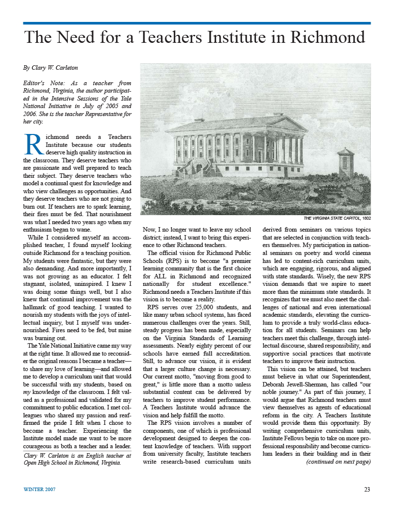 on common ground issue $article->Volume