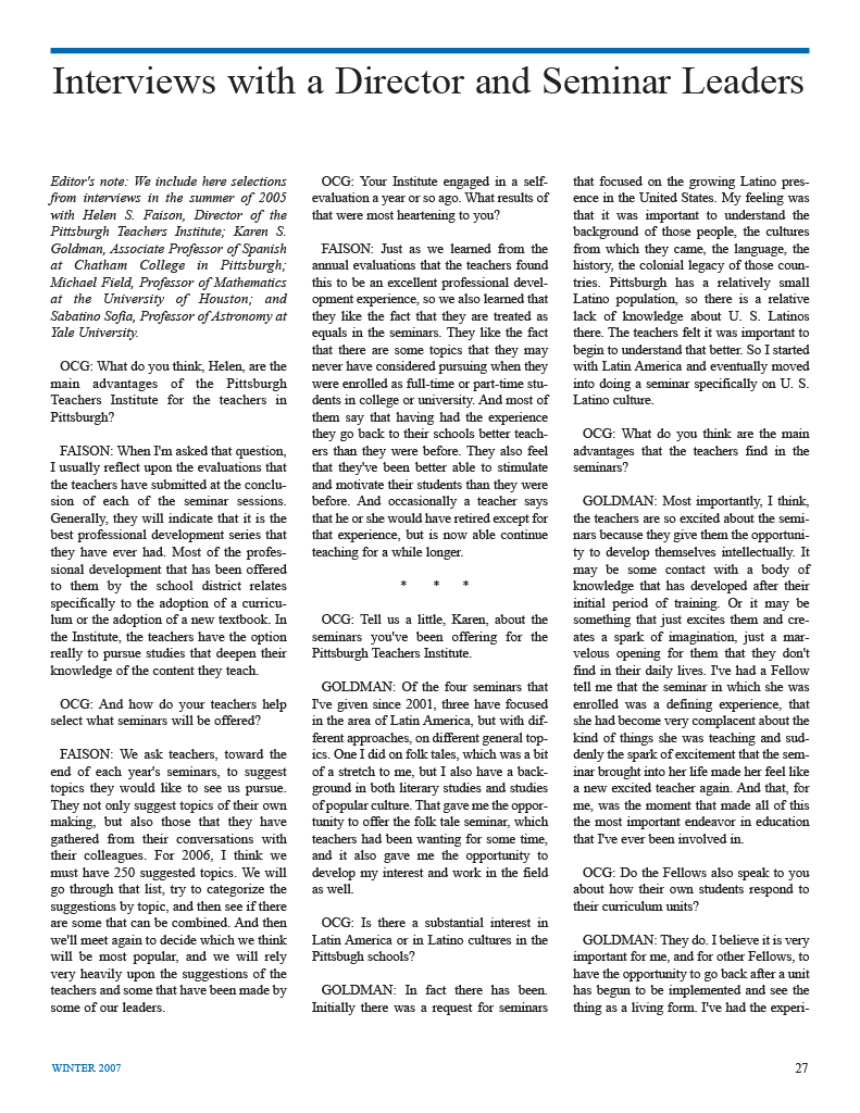 on common ground issue $article->Volume