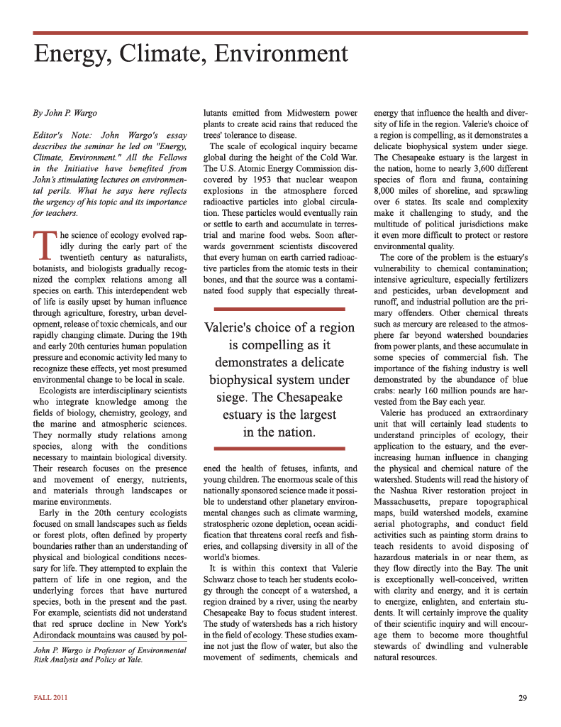 on common ground issue $article->Volume