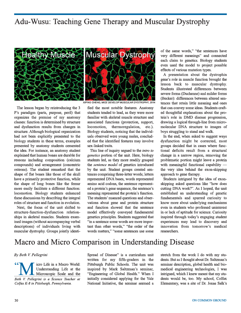 on common ground issue $article->Volume