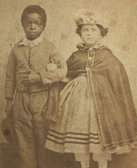 Isaac and Rosa, Emancipated Slave Children, from the Free Schools of Louisiana